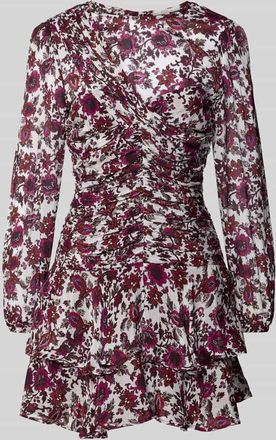 Pepe Jeans London Eng anliegendes Freizeitkleid aus reiner Viskose Modell MANILA in Rot, Gr&ouml;&szlig;e XL