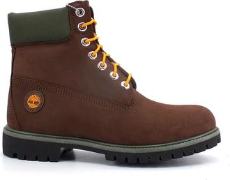 Timberland Premium 6-Inch Waterproof Boot - Heren - Veterlaarzen - Bruin - 41 1/2 EU - Leer - Schoenen