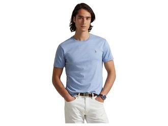 Polo Ralph Lauren Custom Slim Fit Soft Cotton T-Shirt Mens T Shirt Isle Heather : 2XL