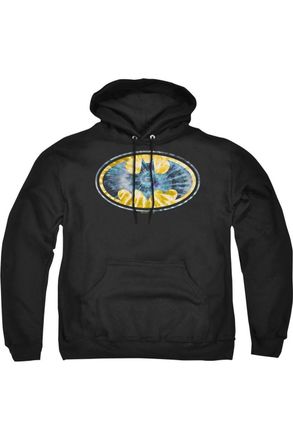 Gildan Batman Tie Dye 3 Adult Pull Over Hoodie / Hooded Sweatshirt