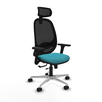 Piqueras y Crespo Silla De Oficina Piqueras Y Crespo Cilanco Negro Espuma Alta Densidad