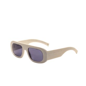 Karl Lagerfeld Mens 52mm White Sunglasses