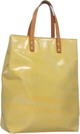 Louis Vuitton Pre-owned Tote Bags, female, Yellow, Size: ONE SIZE Pre-owned Tote Bag