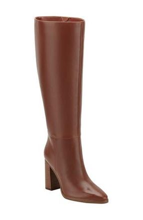Marc Fisher Lannie Knee High Boot in Medium Brown at Nordstrom Rack, Size 7.5 Wide Calf