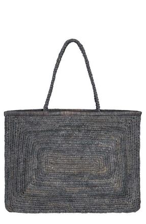 Vitamin A Amani Raffia Tote in Blue at Nordstrom