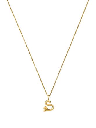 Missoma initial-pendant necklace - women - Metal - One Size - Gold