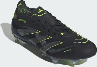 adidas adidas Performance Unisex Predator Elite Firm Ground Boots - Black - Size UK 7.5