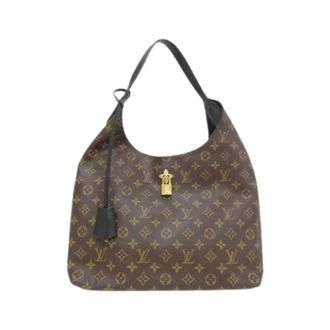 Louis Vuitton Pre-owned Shoulder Bags, female, Brown, Size: ONE SIZE Pre-owned Flower Hobo Shoulder Bag