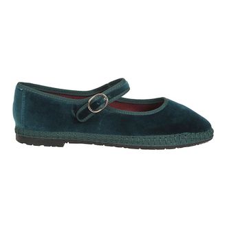 Flabelus Ballerinas, female, Green, Size: 11 US Ballerinas