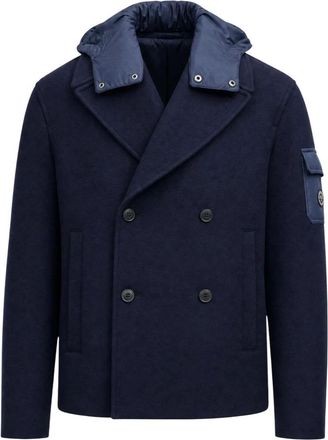 A|X Armani Exchange Hombre, Chaquetas, Azul, Talla: L