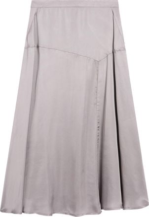 Pence A-line Fabric Midi Skirt