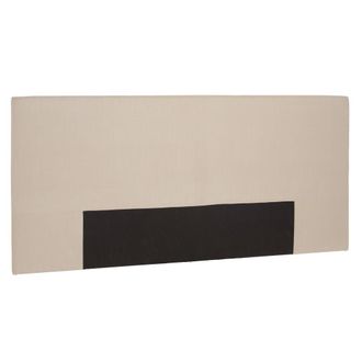 Macabane Cabecero tapizado para camas de 140/160 cm, color lino