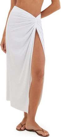 Vix Karen Cover-Up Midi Skirt in Off White at Nordstrom, Size X-Small