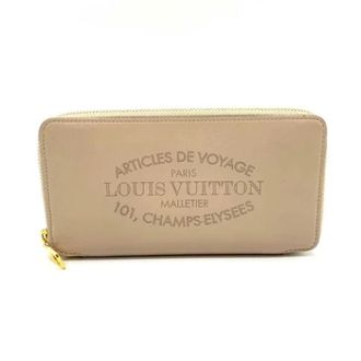 Louis Vuitton Pre-owned Wallets, female, Beige, Size: ONE SIZE Pre-owned Leather wallets