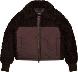 Rains Trikala Vision Fleece W Jacket - Dames - Jassen - Bruin - S - Leer - Jassen
