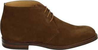 Crockett & Jones Casual su&egrave;de Chiltern schoenen - Heren - Veterlaarzen - Bruin - 43 EU - Su&egrave;de - Schoenen