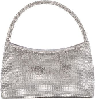 Lady Couture Dressy Rhinestone Top Handle Bag in Silver at Nordstrom Rack