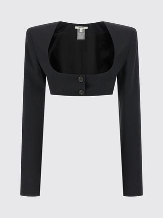 Nensi Dojaka Giacca cropped in misto lana Nensi Dojaka