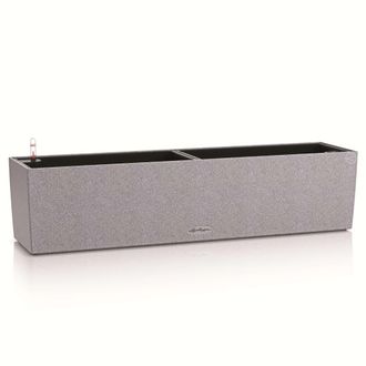Lechuza Jardiniere - Balconera Stone 80 - Kit Complet - Gris Pierre - 12 L - Lechuza
