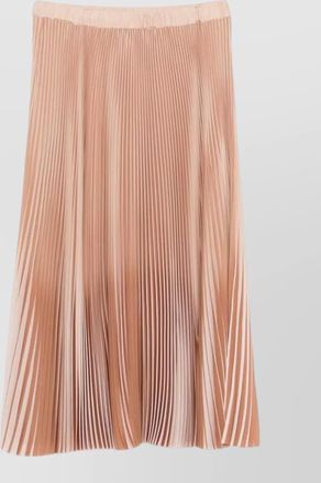 Fabiana Filippi midi skirt ombre effect pleated design
