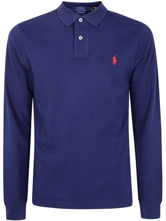 Ralph Lauren Long Sleeve Knit Polo Shirt