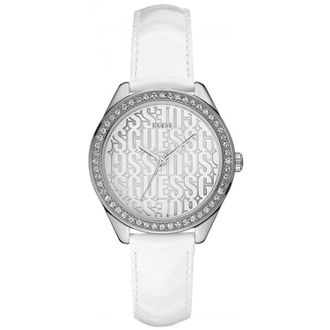 Guess Womens Trance Silver Dial Watch