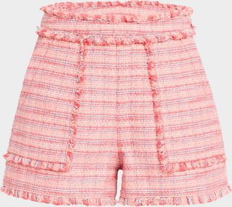 Cinq &agrave; Sept Allen Tweed Shorts