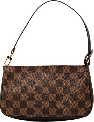 Louis Vuitton 2010-2025 Damier Ebene Navona shoulder bag - Bruin