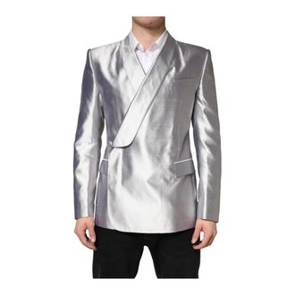 Dolce & Gabbana Hombre, Chaquetas, Gris, Talla: M