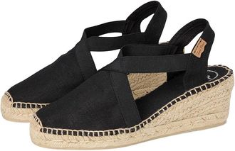 Toni Pons Ter Womens Shoes Black Linen : EU 41 (US Womens 9.5-10) M, Textile