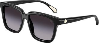 Moncler ME6026 CLASICO 30018G Mens Sunglasses Black Size 54