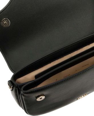 Guess Womens Shoulder Bag Black Polyurethane Shoulder-bags
