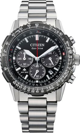 Citizen Promaster Sky Navihawk Mens Silver Watch CA4664-60E Stainless Steel - One Size