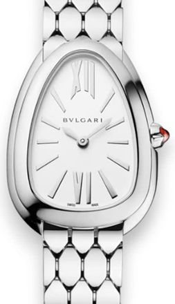 Bulgari Serpenti Seduttori Silver-tone Dial Ladies Watch 103937