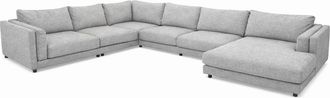 Schubiger M&ouml;bel Ecksofa Larry Basic B: 325 cm