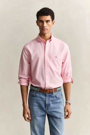 GANT Men Regular Fit Classic Poplin Shirt (XXXL) WASHED PINK