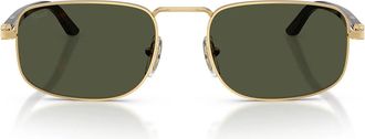 Persol Sunglasses Po1027 S 515/31 Gold/Green Unisex