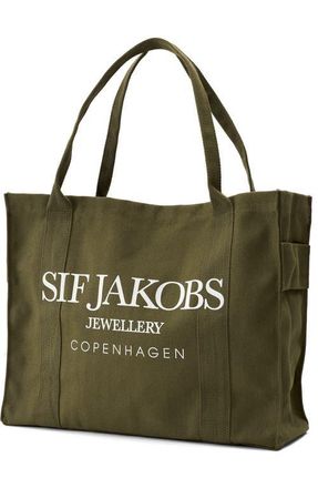 Sif Jakobs Jewellery Khaki Green Tote Bag at Nordstrom