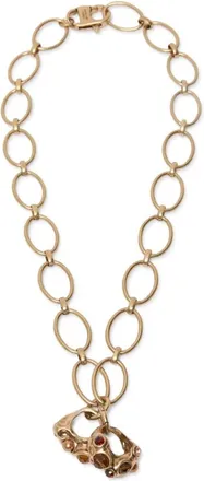 Max Mara Accessoires, Dames, Geel, ONE Size, Wkabermuda Ketting