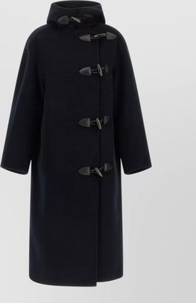 R&oacute;he cashmere wool hooded oversized coat
