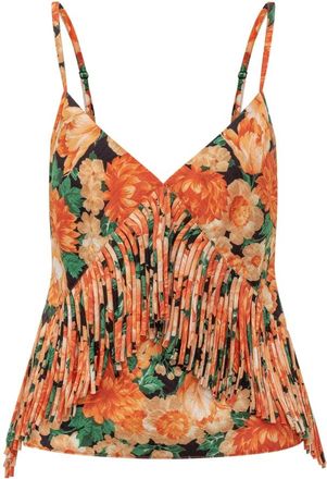 Pinko Caneto Top - Dames - Tops zonder mouwen - Veelkleurig - XS - Tops