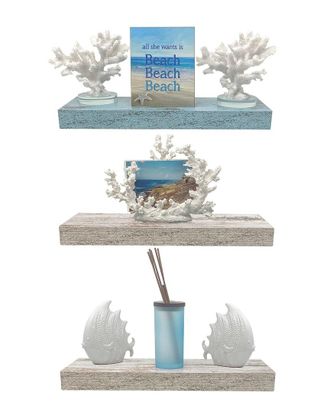 Sorbus 3pc Floating Shelf Set