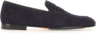 Doucal's Penny Loafer - Heren - Loafers - Blauw - 40 1/2 EU - Leer - Schoenen