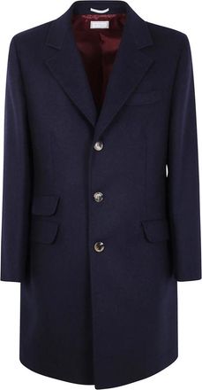 Brunello Cucinelli Hombre, Abrigos, Azul, Talla: XL