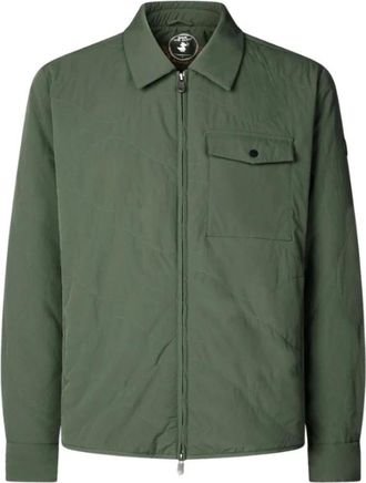 Save The Duck Shirt Jacket - Heren - Zomerjassen - Groen - M - Polyester - Jassen