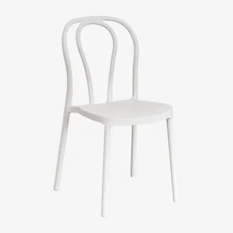 Sklum Sklum - Pack De 4 Sillas De Comedor Apilables En Polipropileno Mizzi