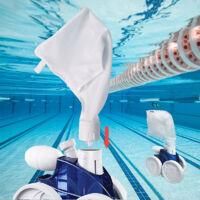 OEM Paquete De 2 Bolsas Compatibles Con Polaris Pool Robot 360 Y 380. Bolsas De Filtro De Repuesto, Color Blanco - Crezuo