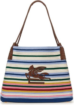 Etro Shopping Bag Libra Paisley Medium-Donna