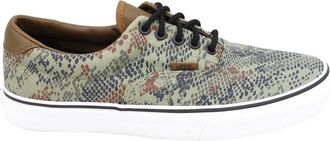 Vans Slangenprint Canvas Veterschoenen - Heren - Sneakers - Groen - 42 EU - Schoenen