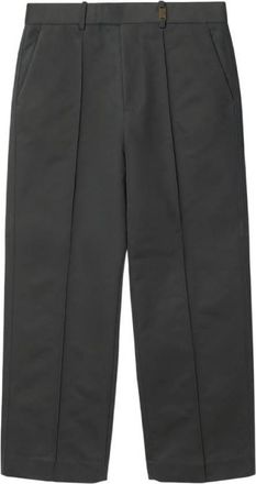 Burberry Cotton Nylon Tailored Trousers, Brand Size 48 ( Waist Size 32.7 )